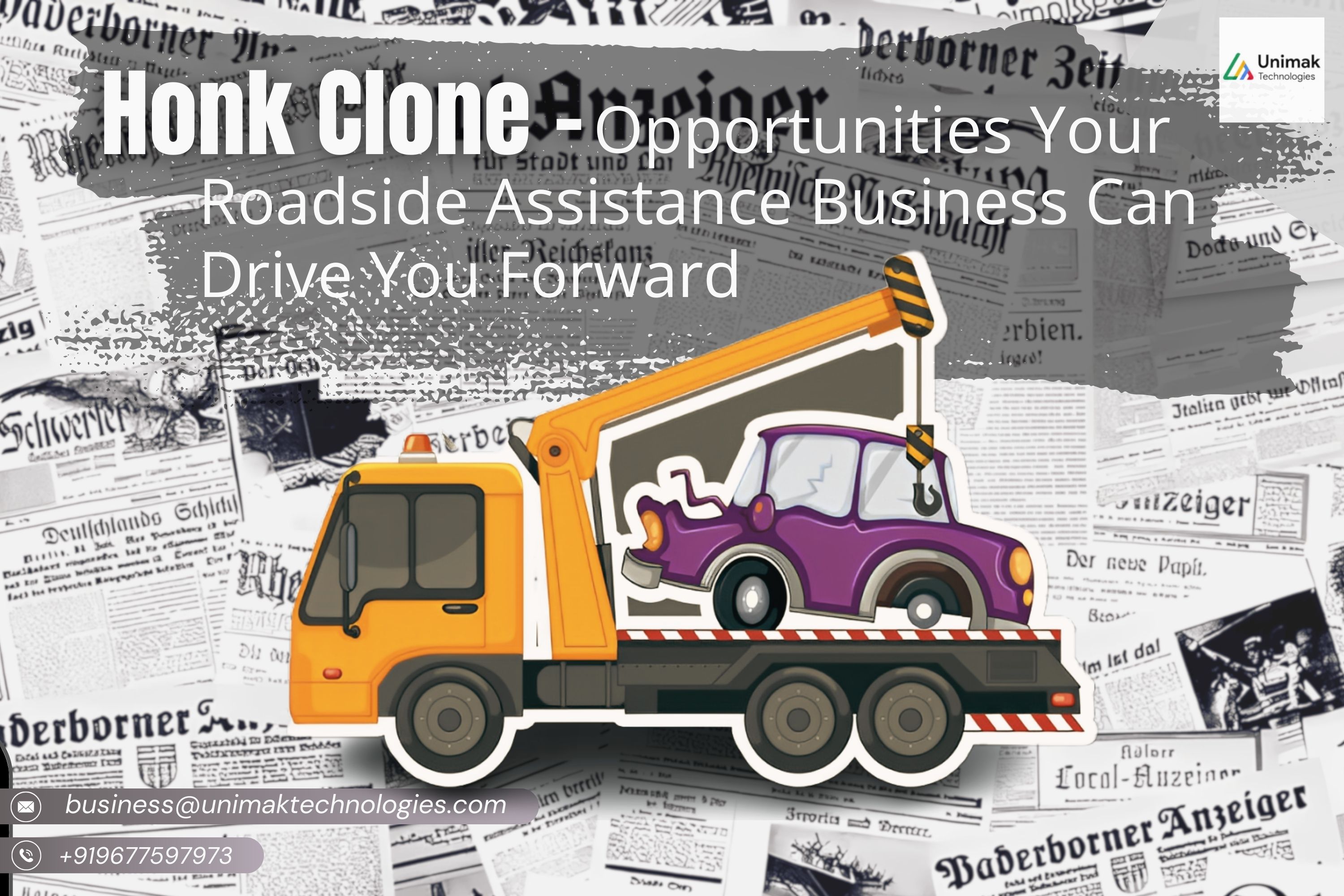 Honk Clone Your On-Demand Roadside Assistance Solution