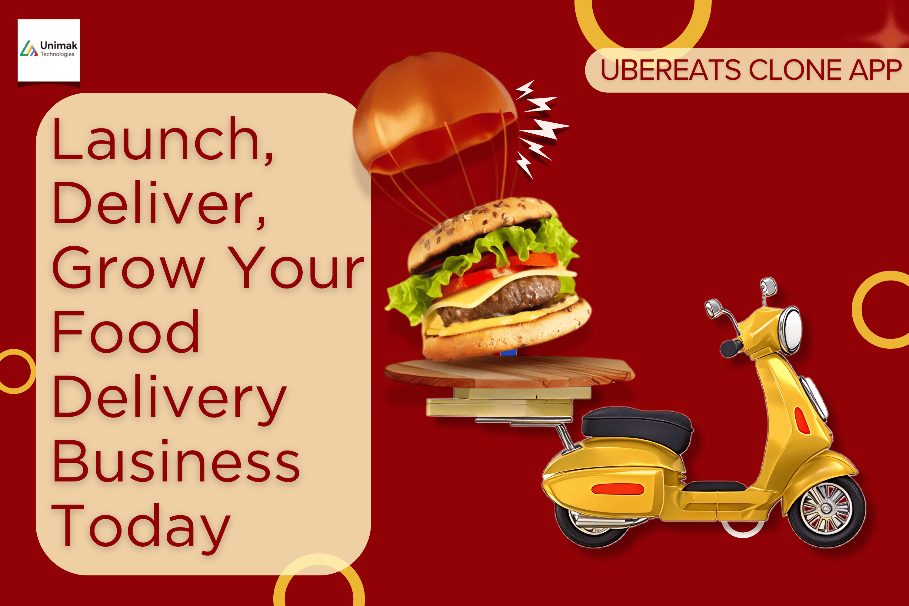 Launch, Deliver, Grow Your Food Delivery Business Today!