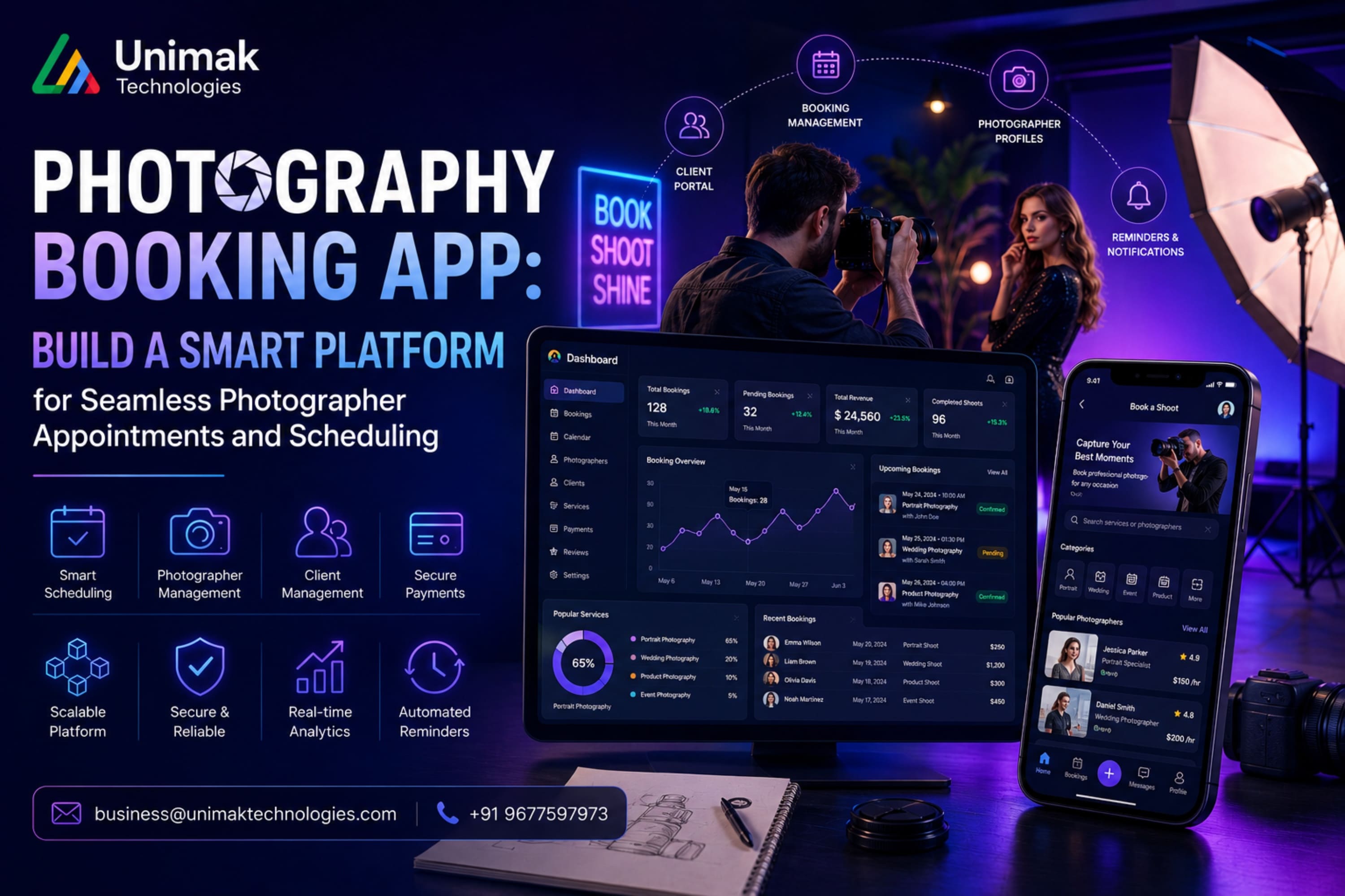 Photography Booking App
