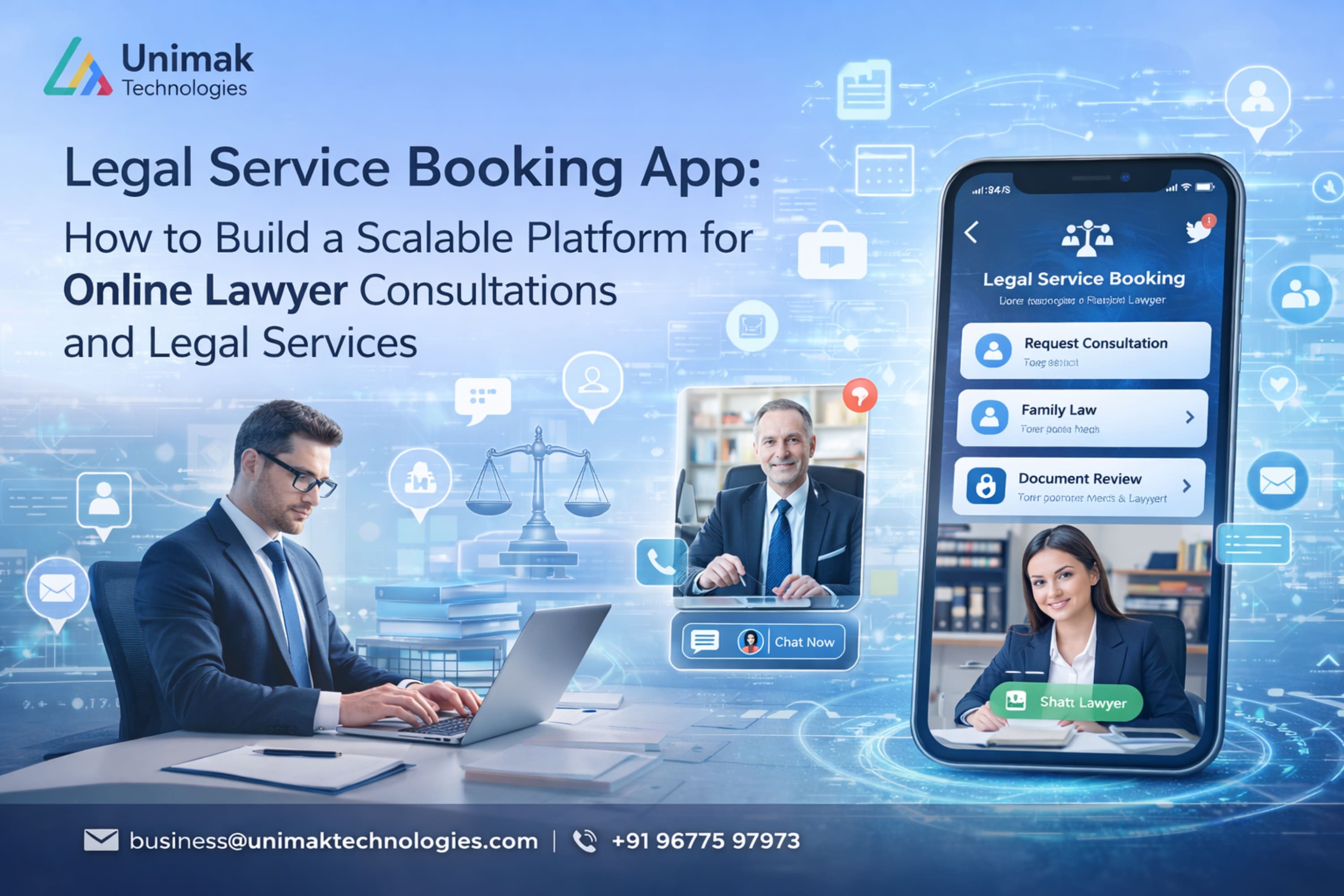 Legal Service Booking App
