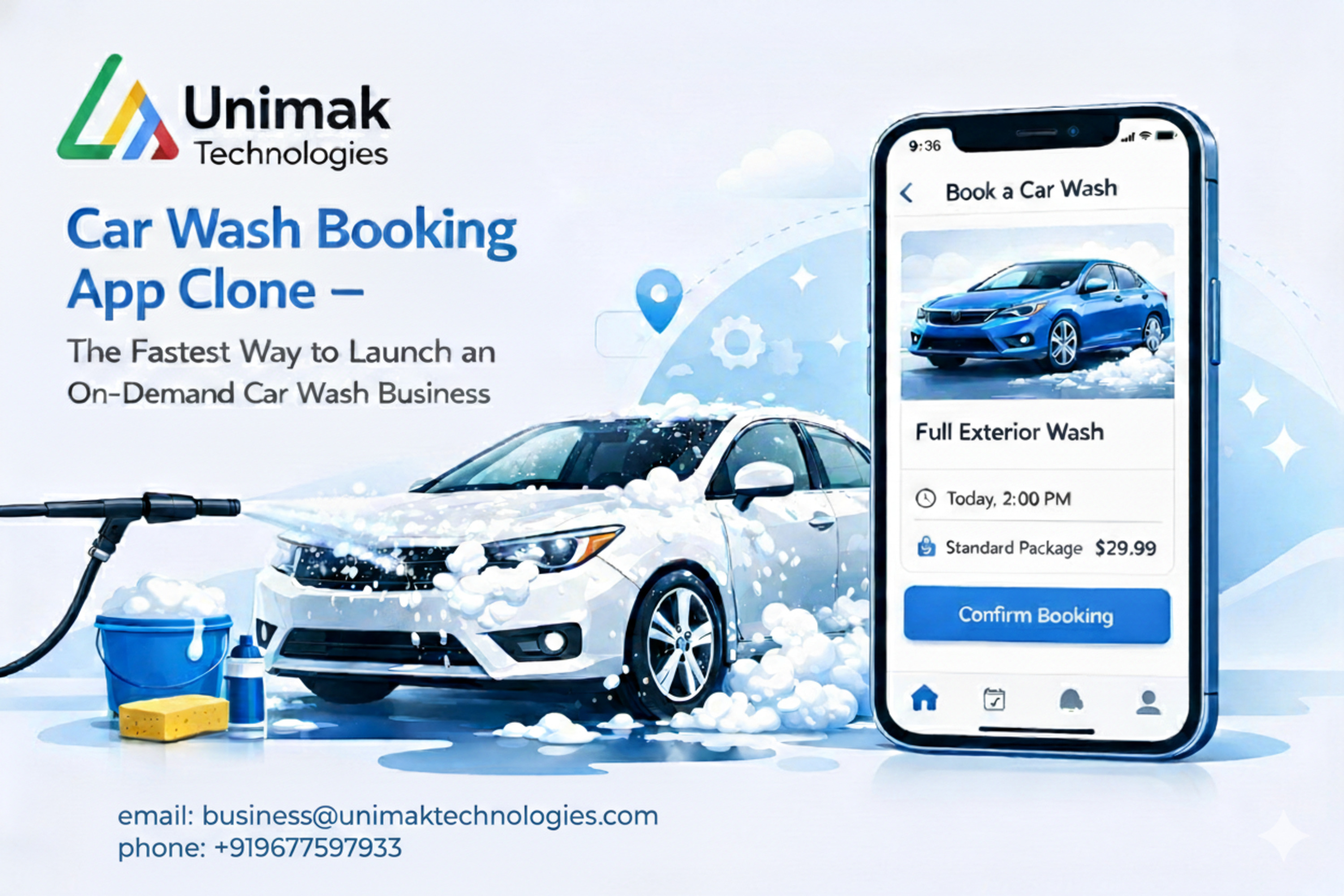 Car Wash Booking App Clone