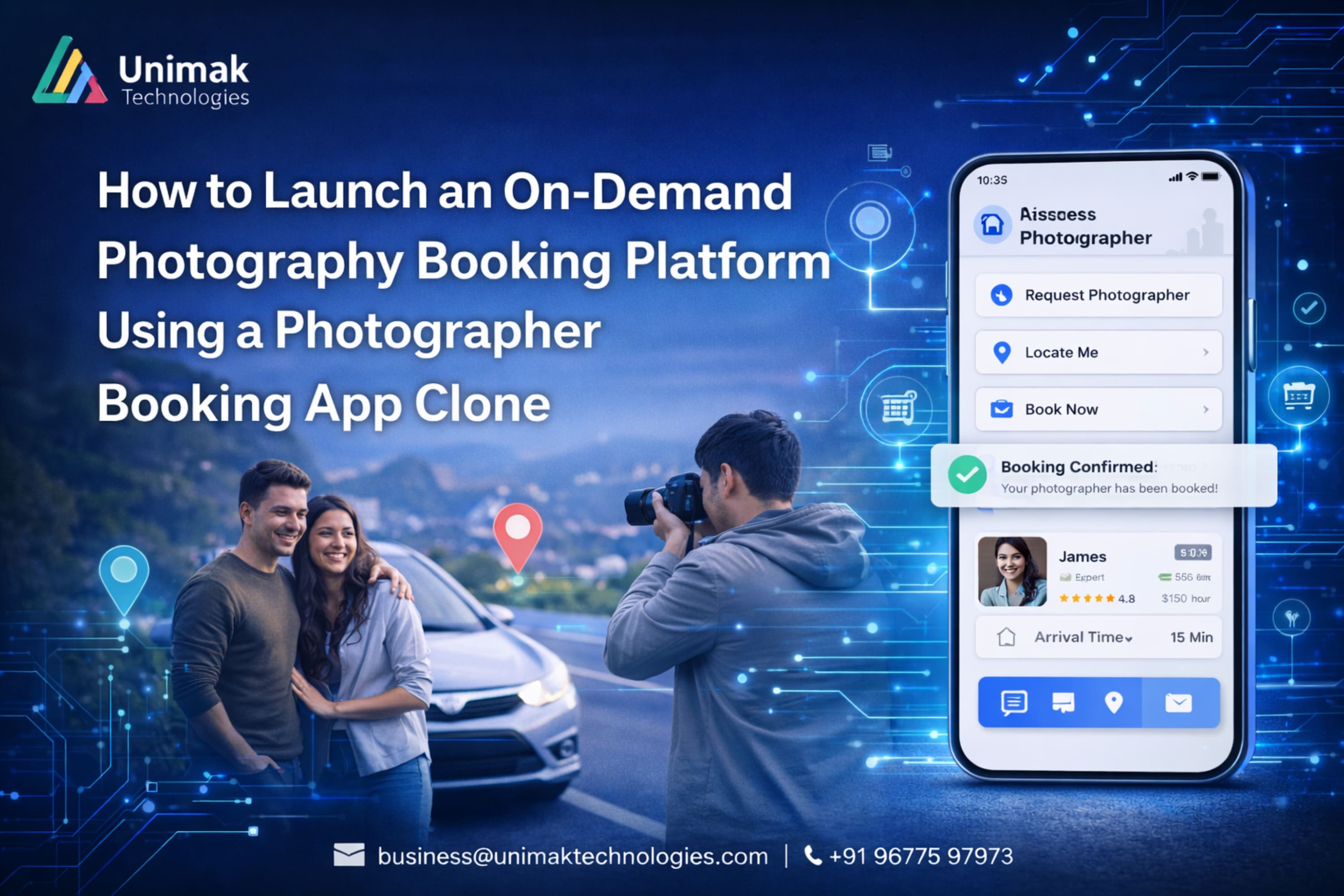 How to Launch an On-Demand Photography Booking Platform Using a Photographer Booking App Clone