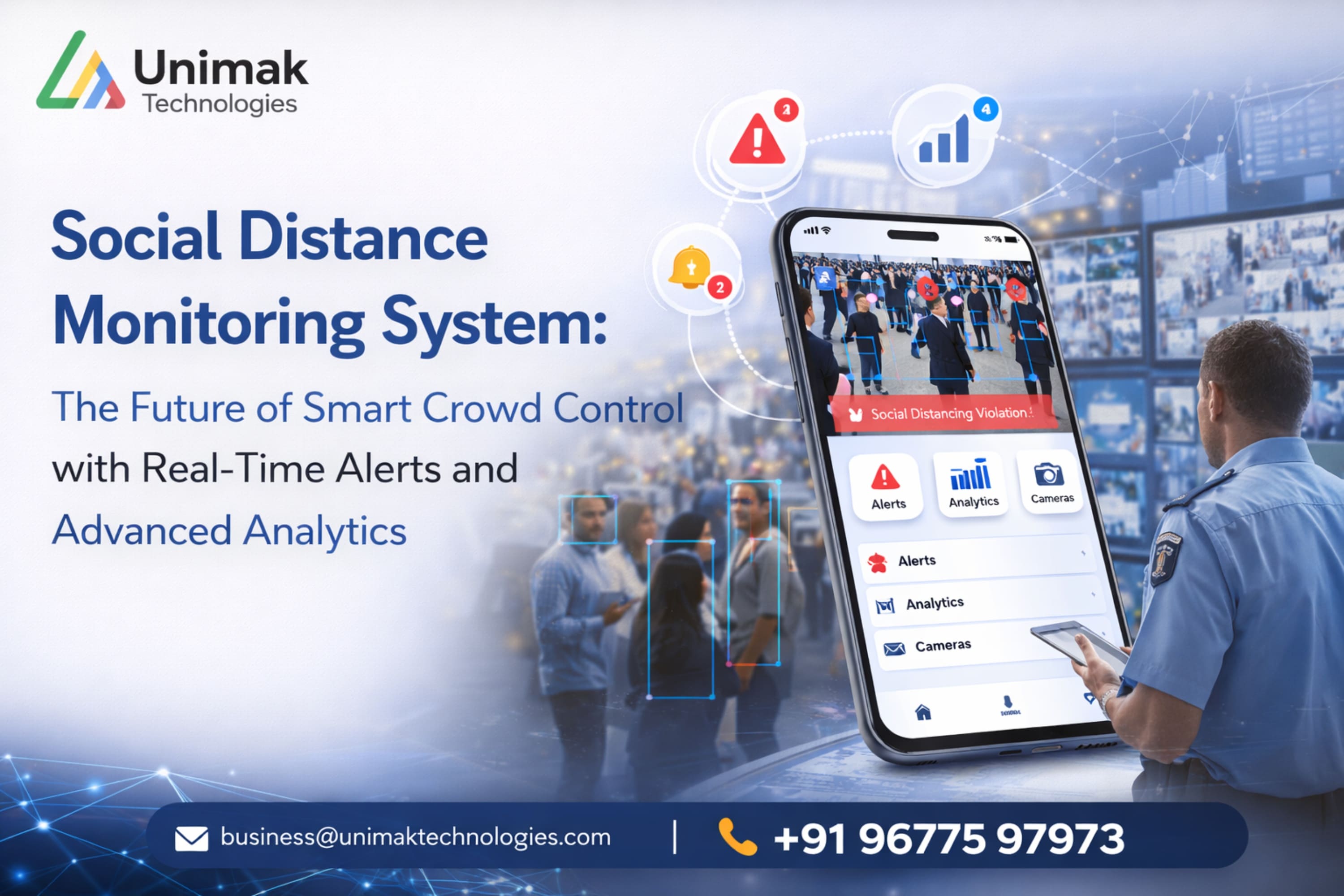 Social Distance Monitoring System