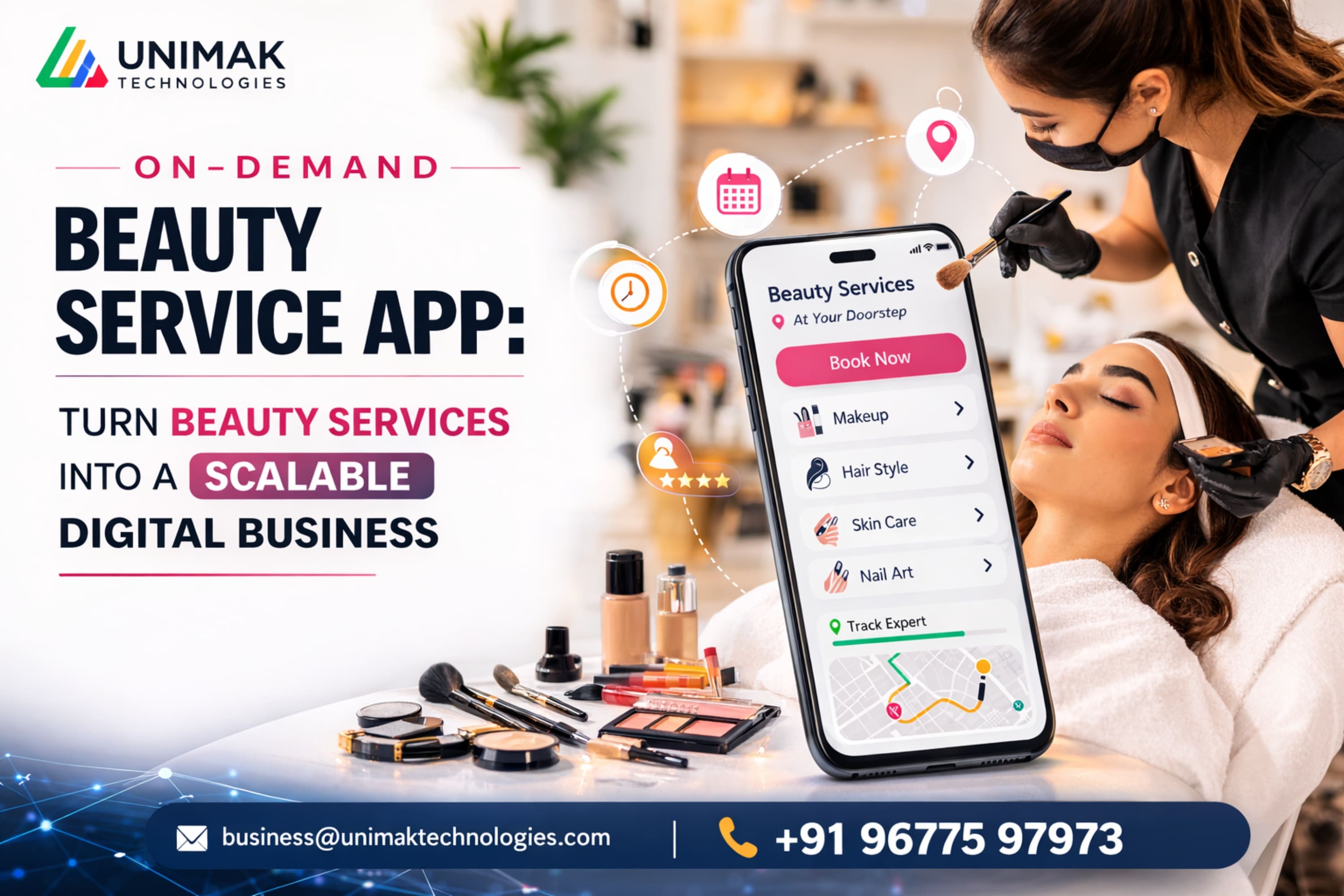On-Demand Beauty Service App