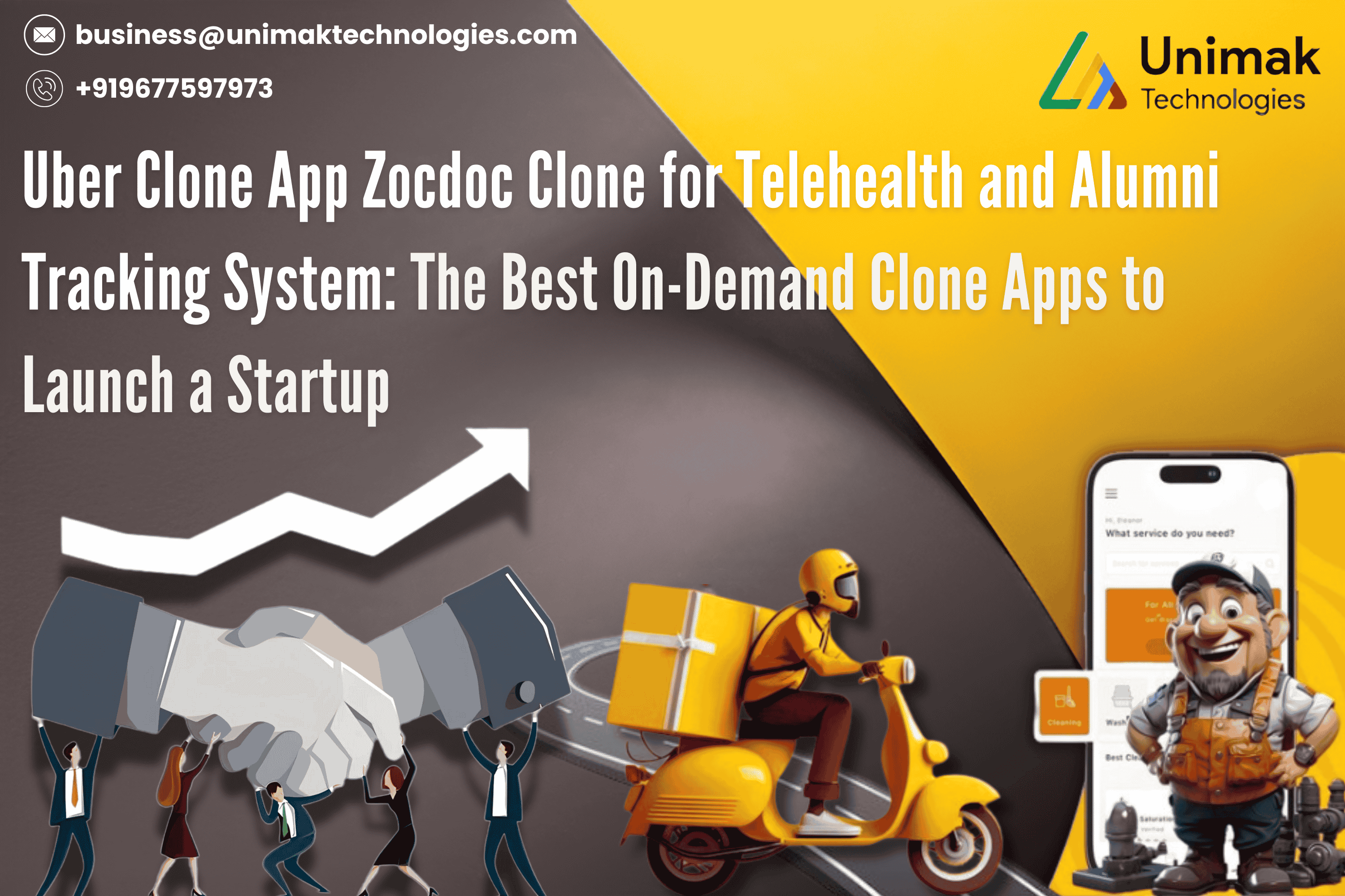 Uber Clone App Zocdoc Clone for Telehealth and Alumni Tracking System