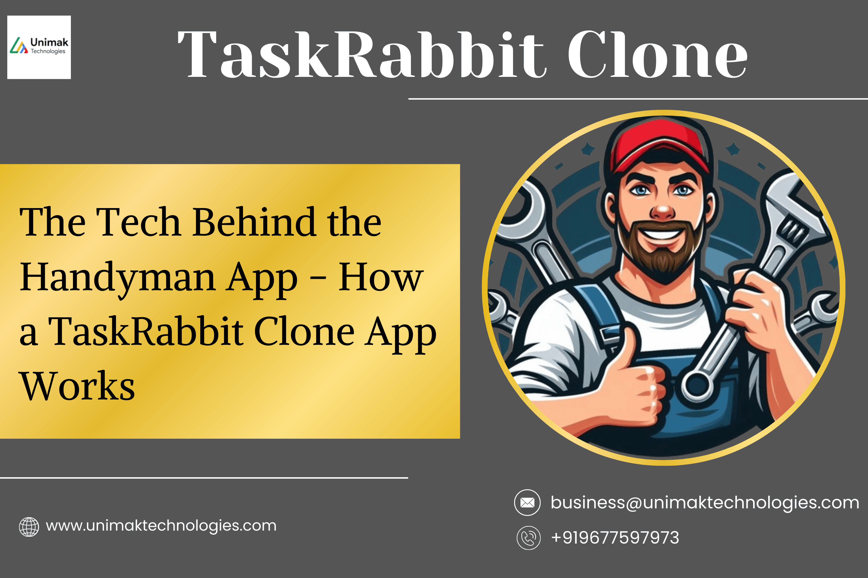 Launch Your TaskRabbit Clone By Unimak Technologies