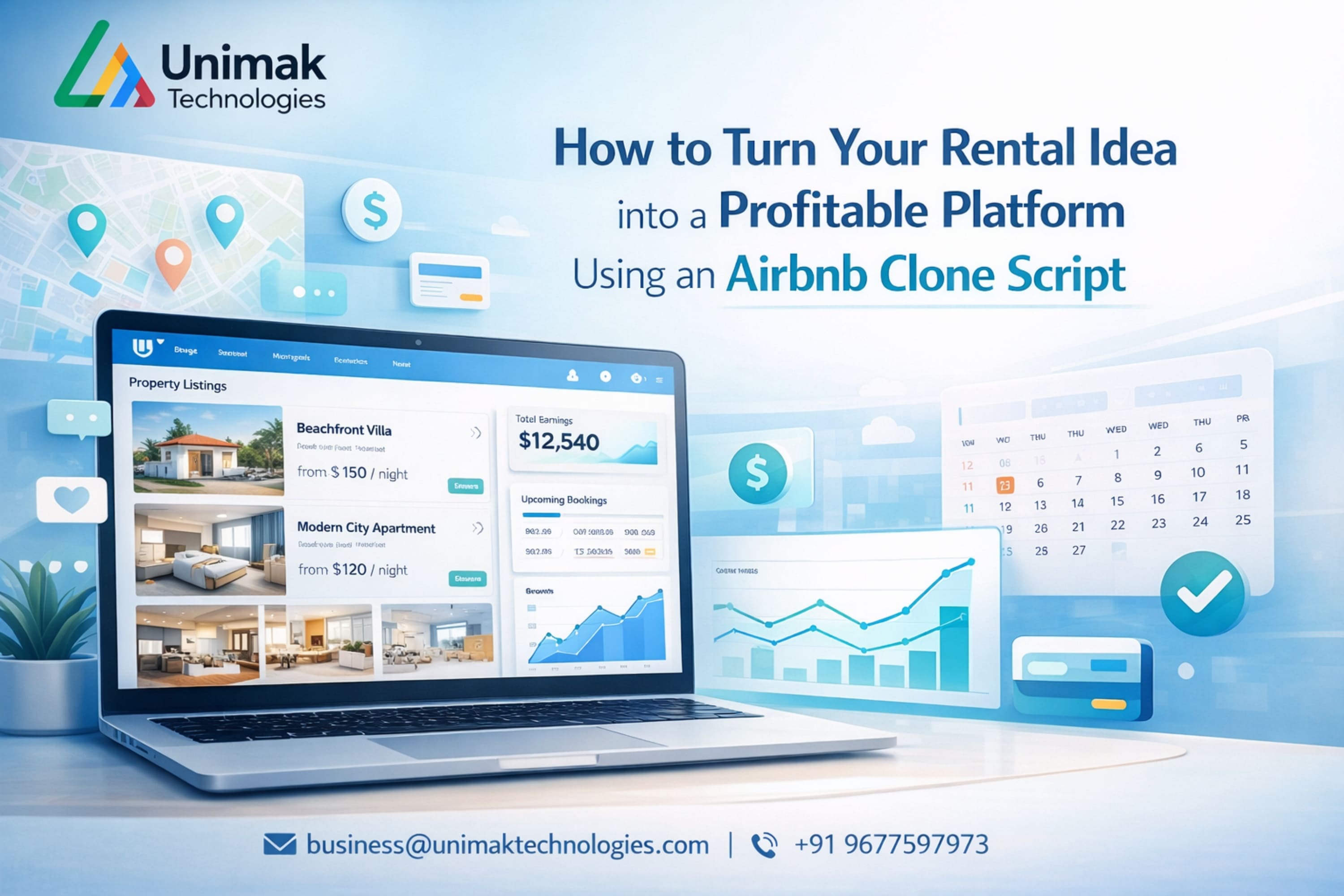 How to Turn Your Rental Idea into a Profitable Platform Using an Airbnb Clone Script